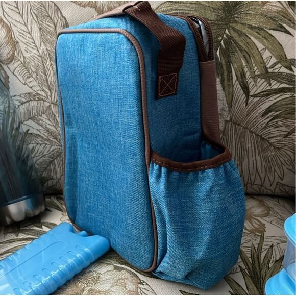 INSULATED HOT & COLD 7 PIECE TOTE NWT - Picture 5 of 9